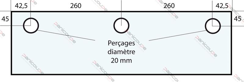 VITRE 605 X 300 X 10 MM - VF60 Adaptable sur four Ramalhos