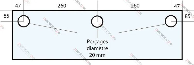 VITRE 614 X 300 X 10 MM - VF34 Adaptable sur four Ramalhos