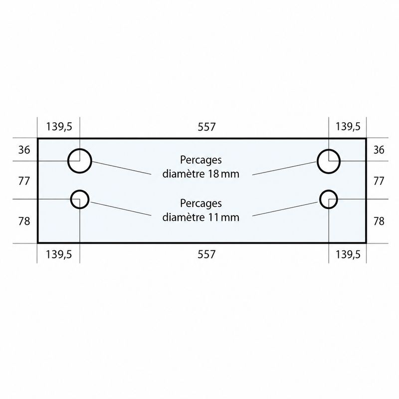 VITRE 636 X 191 X 6 MM - VF70 Adaptable sur four Map VITRE 636 X 191 X 6 MM - VF70 Adaptable sur four Map