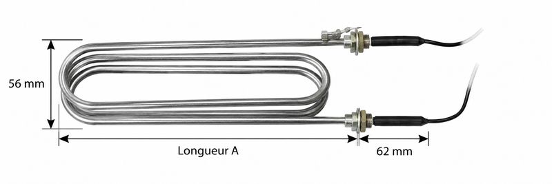 RESISTANCE POUR CHAMBRES DE FERMENTATION RESISTANCE POUR CHAMBRES DE FERMENTATION