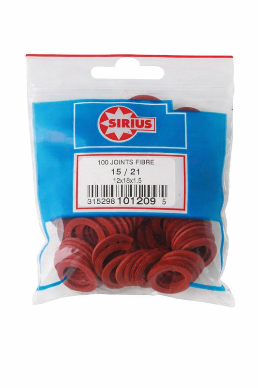 JOINTS FIBRE POUR RACCORDS STANDARDS (-30 / +70°C – 10 BARS)