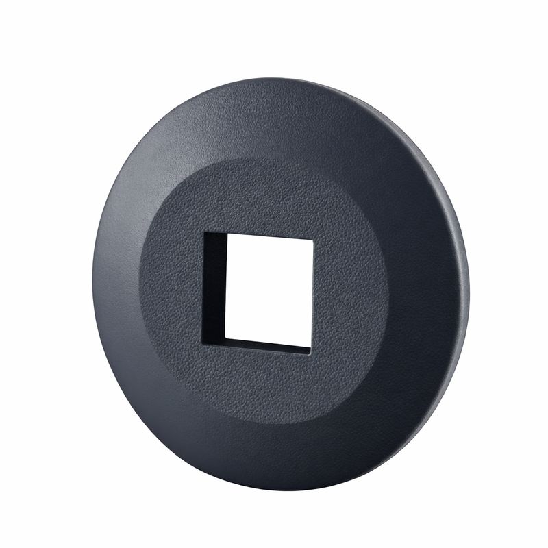 BUTOIR CARRÉ POUR ROULETTES A OEIL