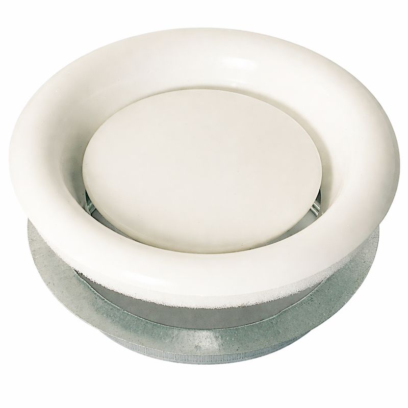 Bouche d'aspiration réglable pour flexible ø 125 mm