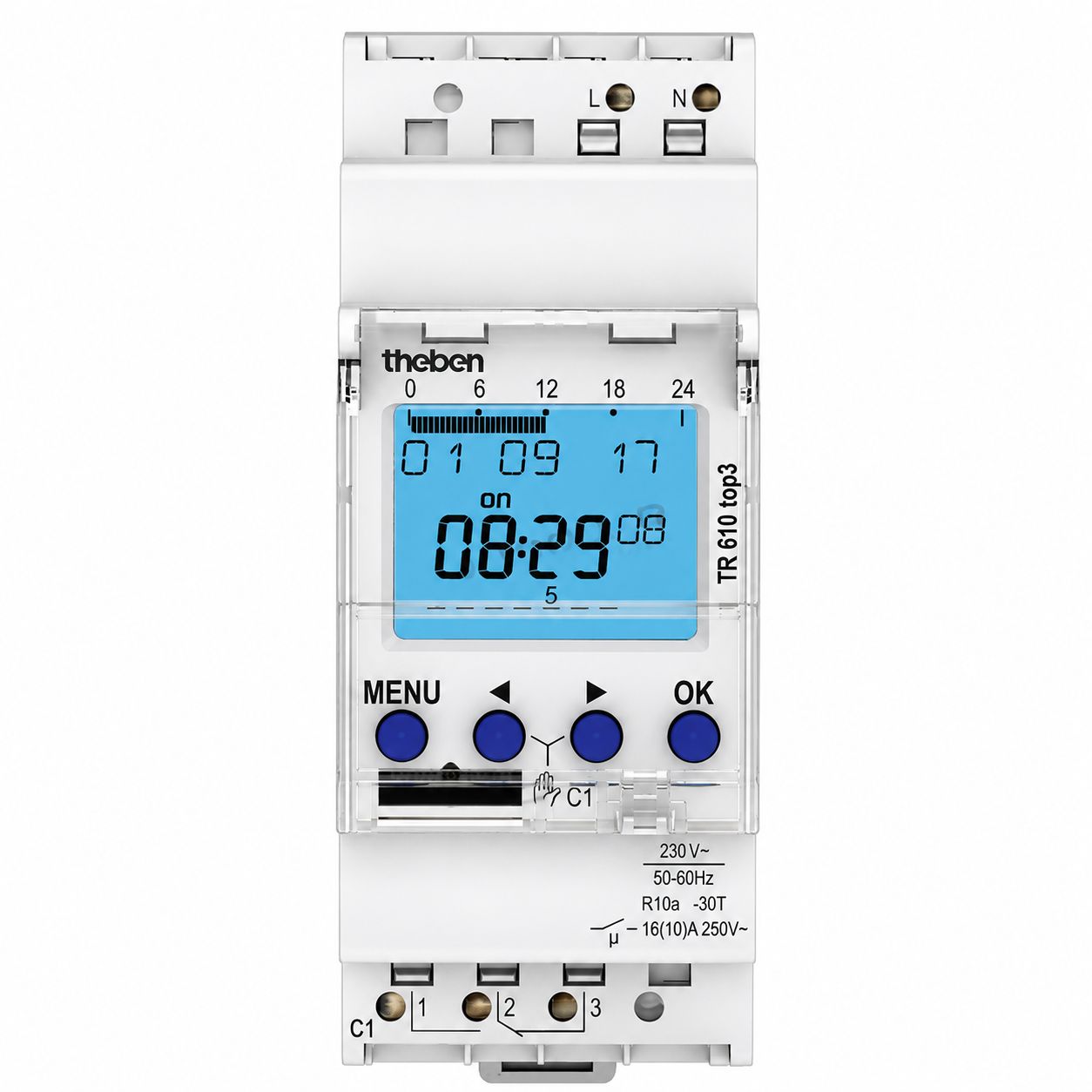 HORLOGE THEBEN MODULAIRE DIGITALE TR610 TOP3