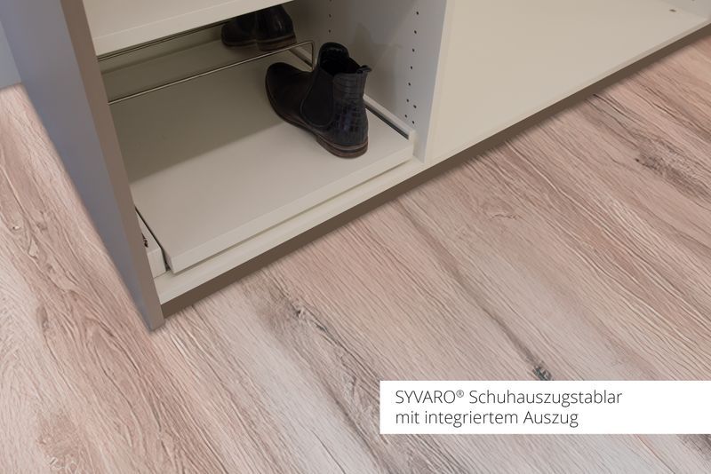 Pull-out shoe shelf | for SYVARO® wardrobe