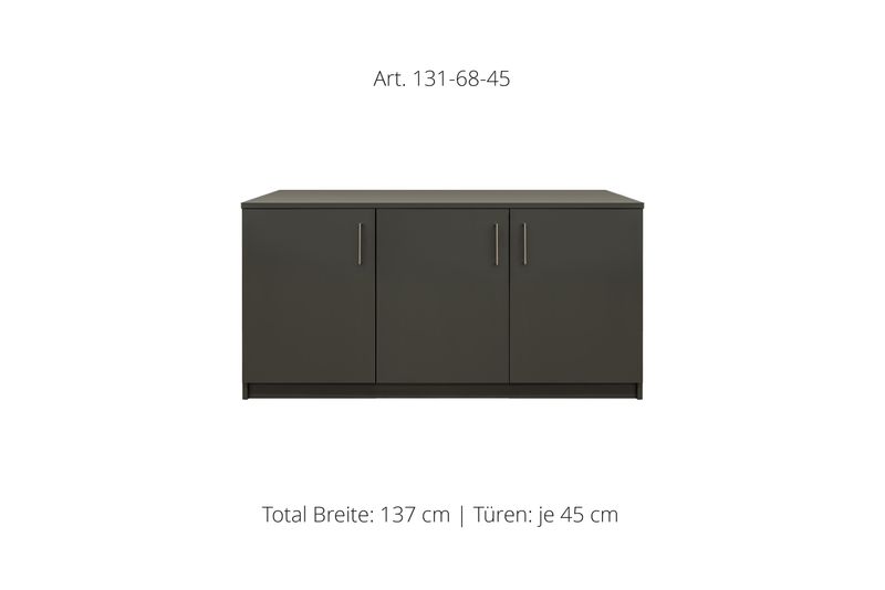 Sideboard 3-door | height 68 cm  | available in 3 widths