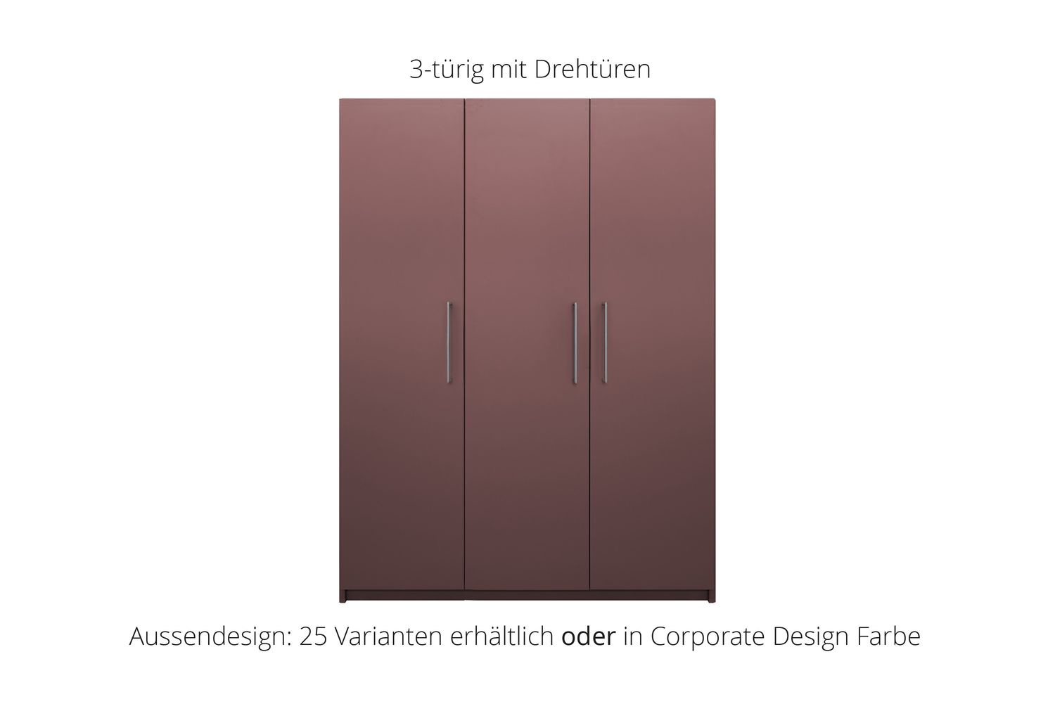 Office cabinet with hinged doors | 3-door | incl. 10 shelves