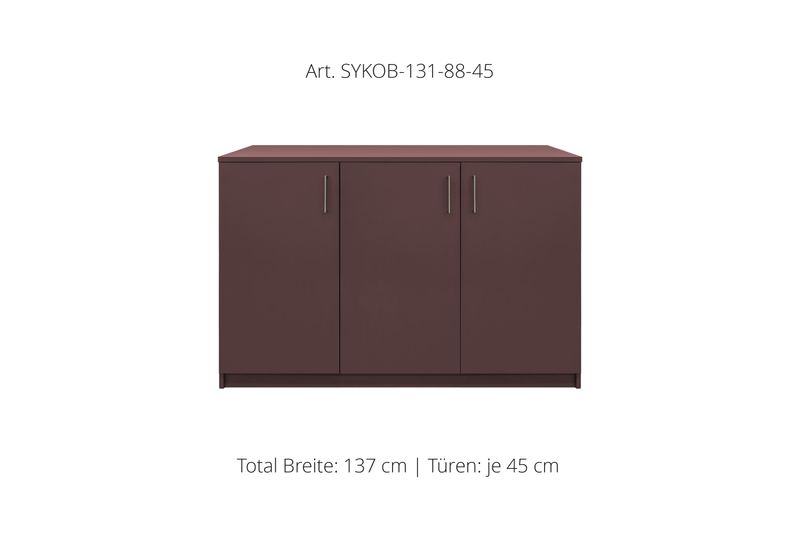 Sideboard 3-door | height 88 cm  | available in 3 widths