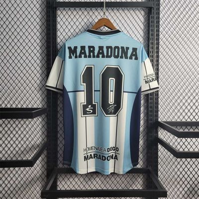 2001 Argentina Maradona #10 Commemorative Edition