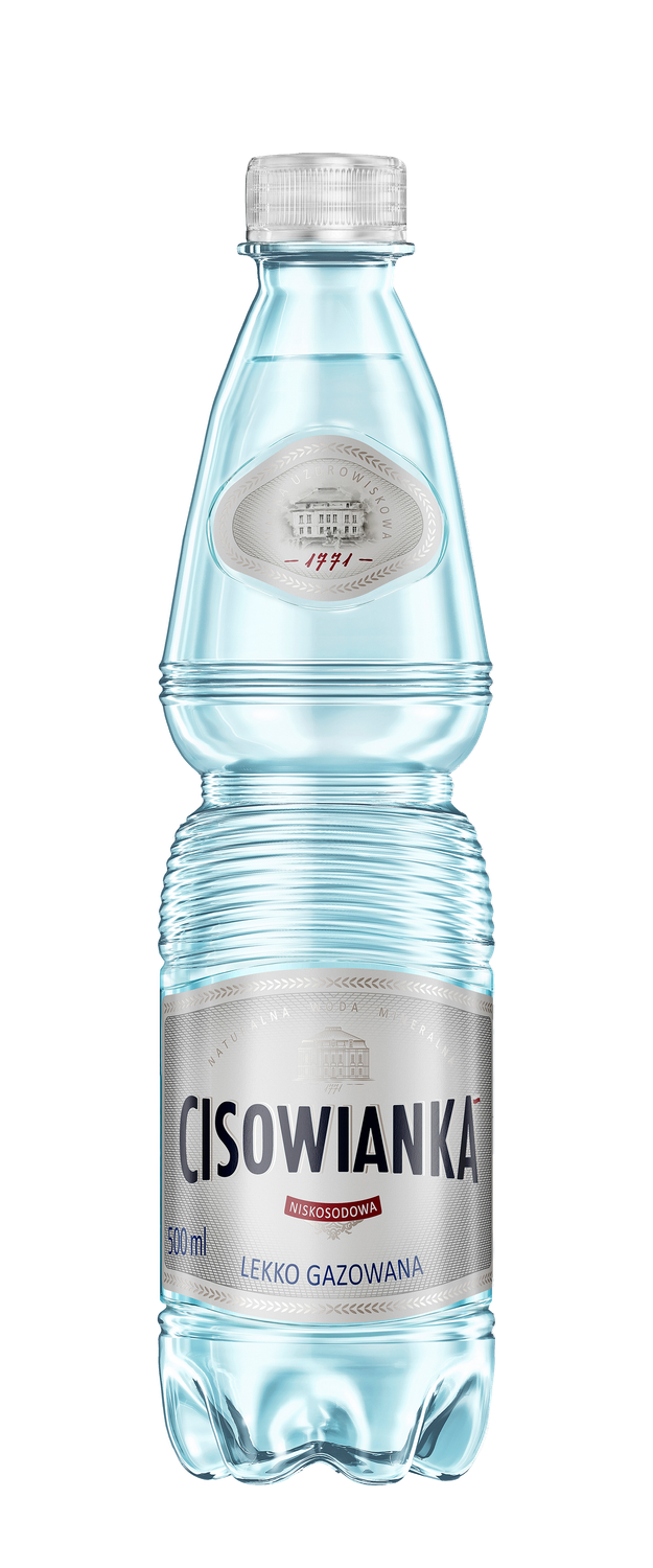 Cisowianka 0,5L lekki gaz