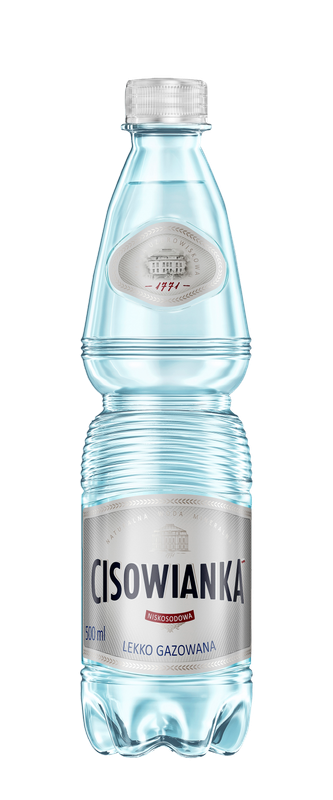 Cisowianka 0,5L lekki gaz