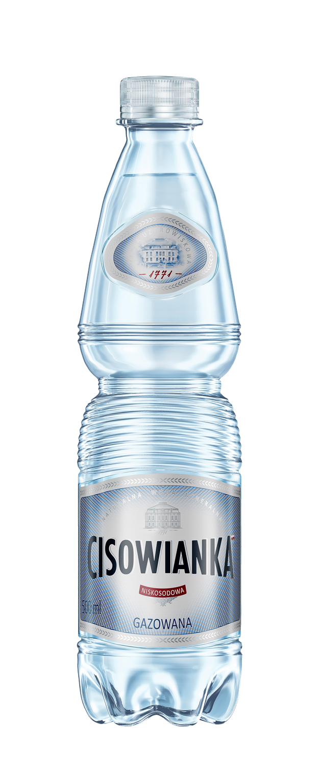 Cisowianka 0,5L gaz