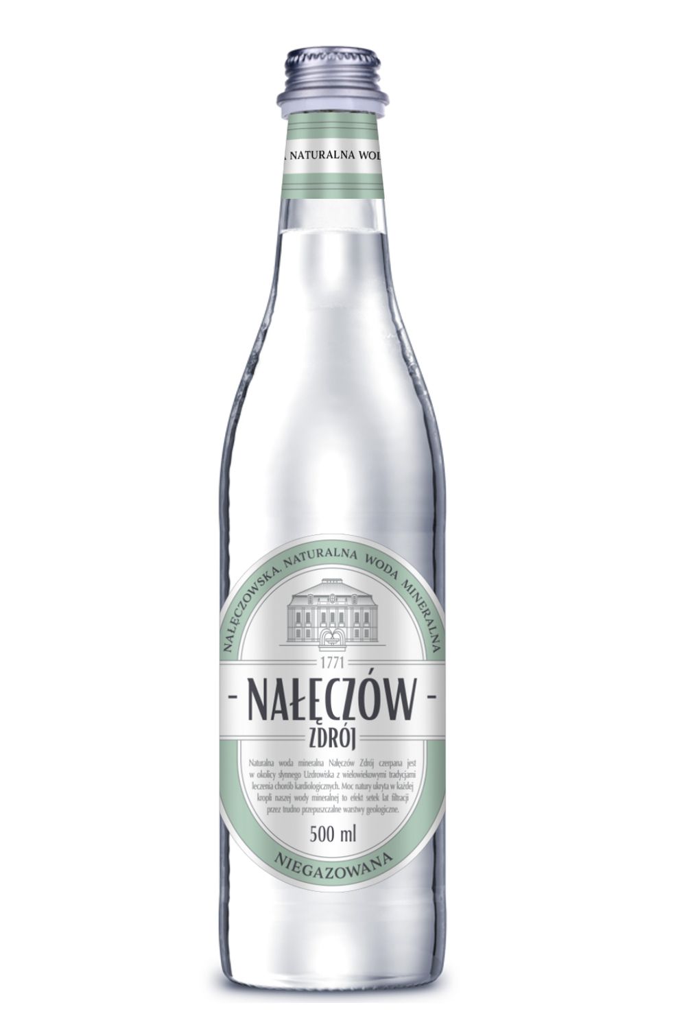 Nałęczów Zdrój NIEGAZ 0,5L szkło