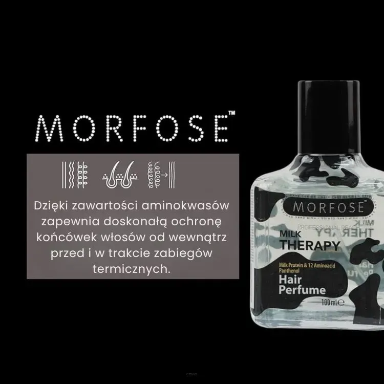 MORFOSE Milk therpay perfumy do włosów 100ml