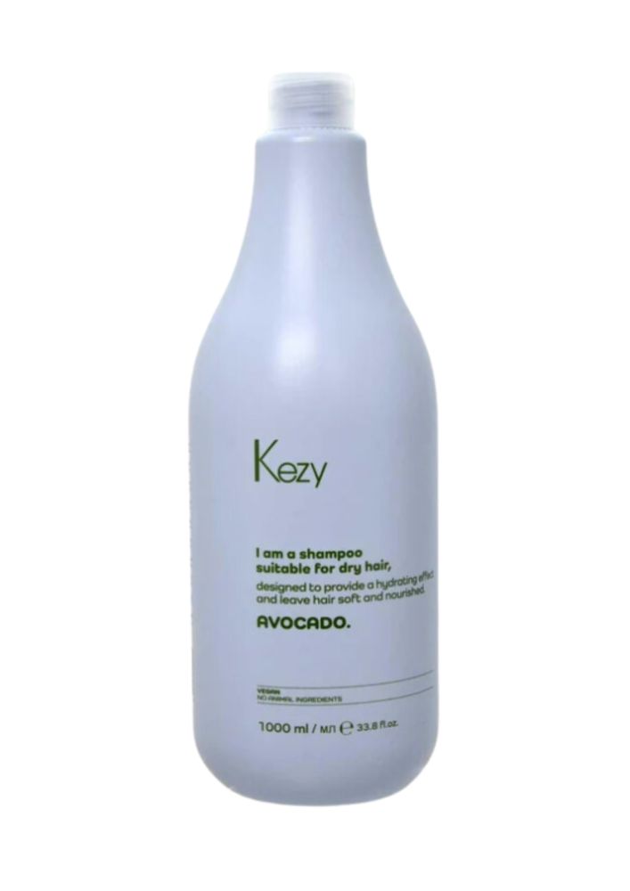 KEZY Avocado szampon do włosów suchych 1000 ml