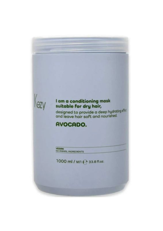 KEZY Avocado maska do włosów suchych 1000 ml