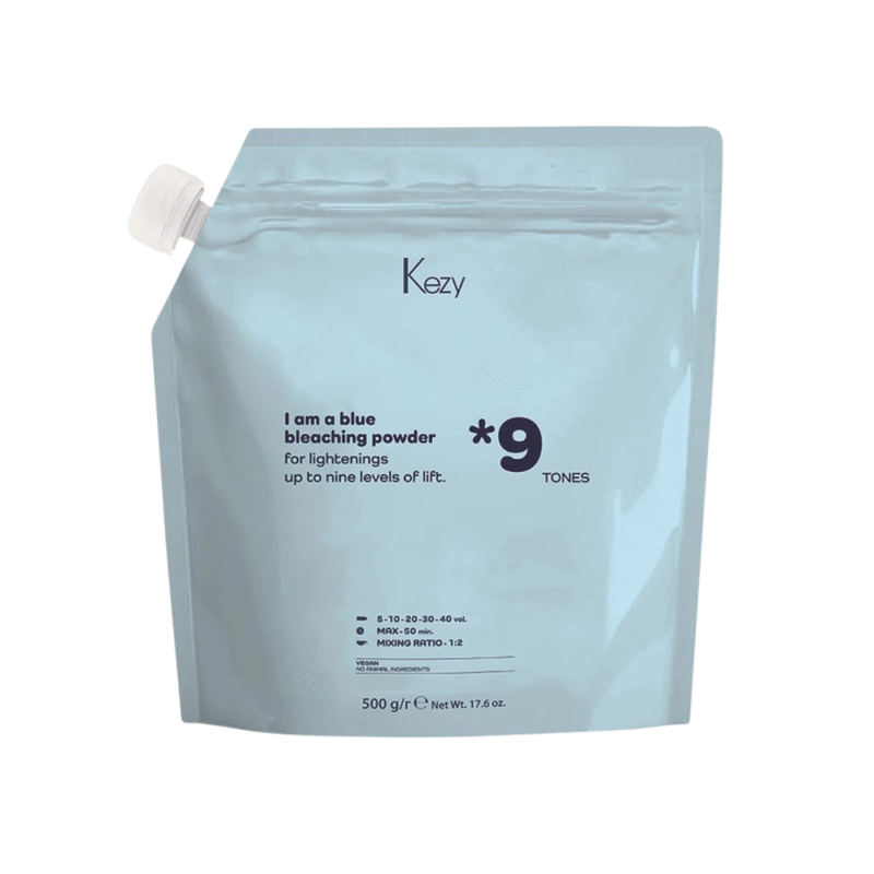 KEZY INVOLVE Proszek rozjaśniający do 9 tonów 500 gr