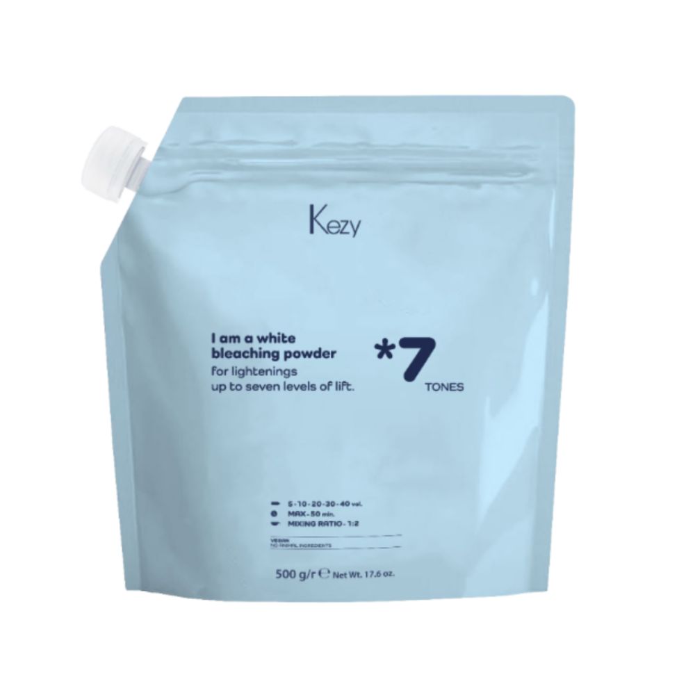KEZY INVOLVE Proszek rozjaśniający do 7 tonów 500 gr