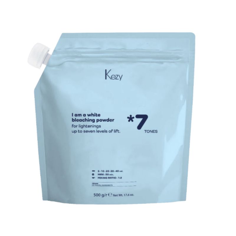 KEZY INVOLVE Proszek rozjaśniający do 7 tonów 500 gr