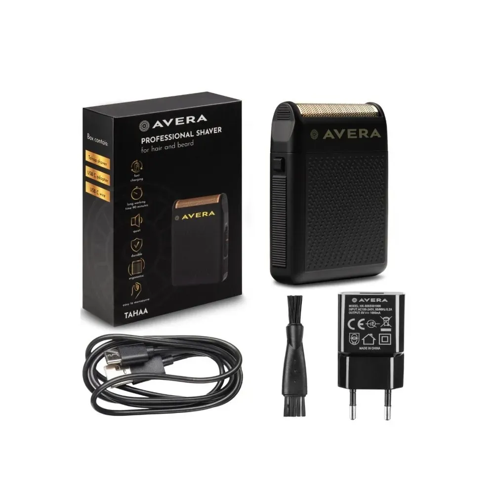 Avera TAHAA Golarka Bezprzewodowa do włosów i brody