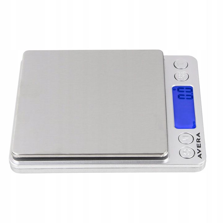 AVERA Cyfrowa fryzjerska waga elektroniczna 3 kg (dokładność 0,1 g)