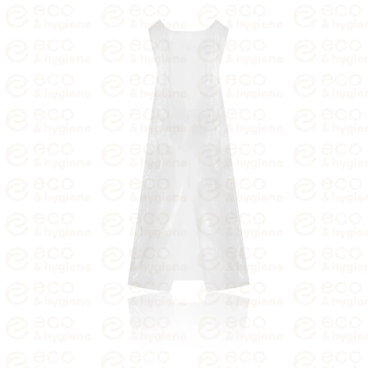 Fartuch medyczny jednorazowy foliowy (Premium ROLKA) 90cm x 115cm/13 my 50 sztuk