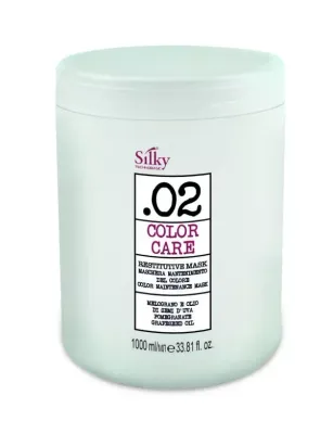 SILKY 02 MASKA NAWILŻAJĄCA DO WŁOSÓW FARBOWANYCH 1000ml