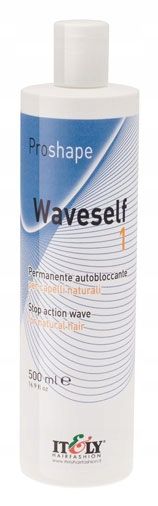 ITALY WAVESELF 1 trwała samoregulująca płyn do włosów naturalnych 500ml