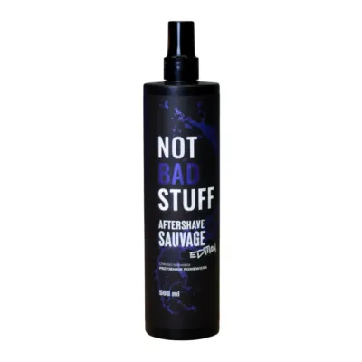 Not Bad Stuff Aftershave Sauvage Edition - Chłodząca woda po goleniu - 500ml