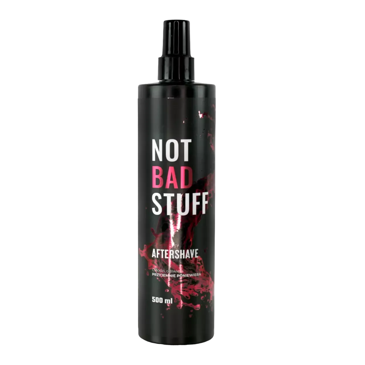 Not Bad Stuff Aftershave - woda po goleniu o zapachu kolońskim 500 ml