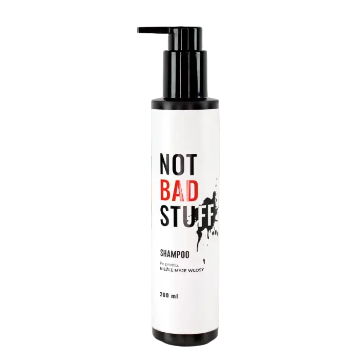 Not Bad Stuff - Szampon do włosów o zapachu ogórka 200 ml