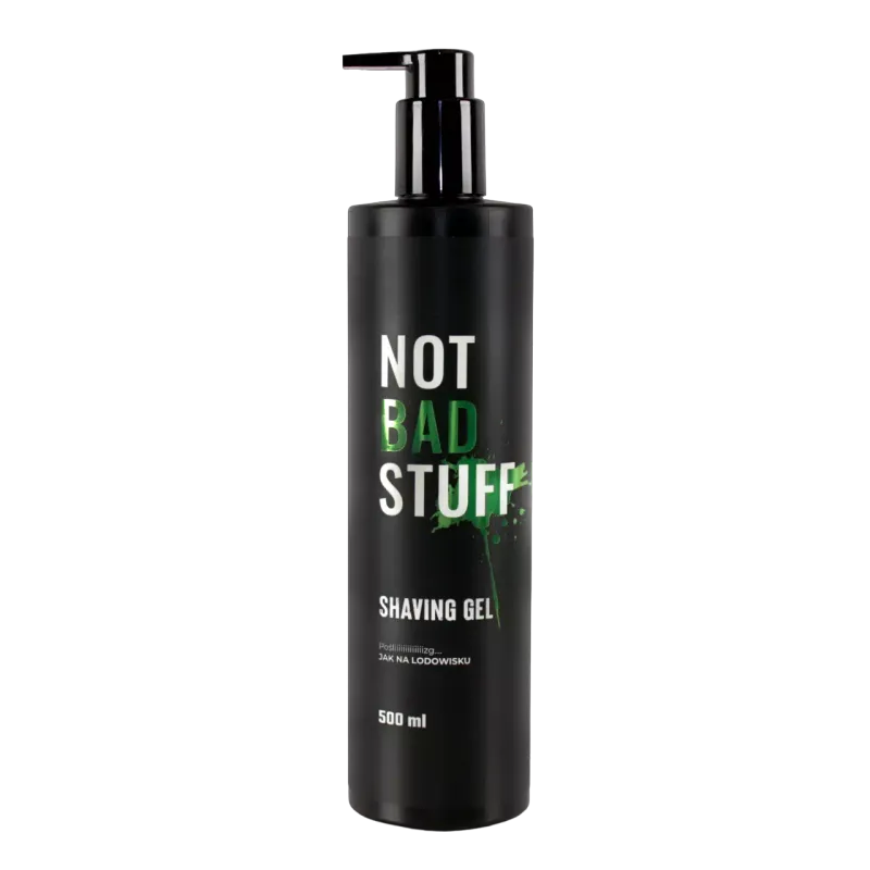 Not Bad Stuff Shaving Gel - żel do golenia o zapachu kolońskim 500 ml