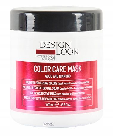 DESIGN LOOK Pro-Color maska złoto diamenty 500ml