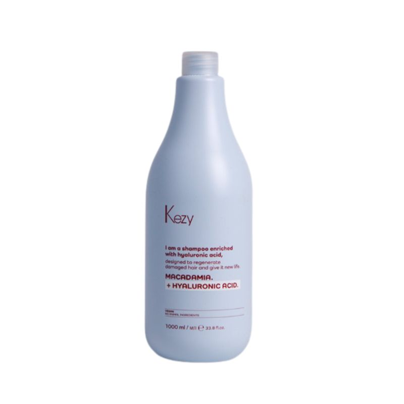 KEZY Macadamia+ kwas hialuronowy szampon 1000ml