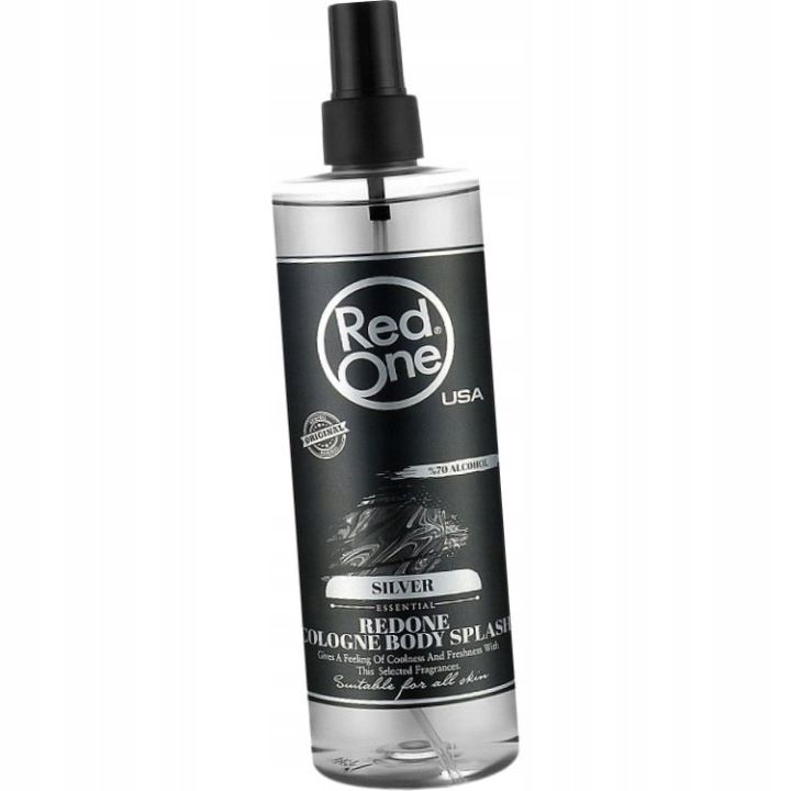 REDONE SILVER BARBER WODA KOLOŃSKA W SPRAYU PO GOLENIU ORZEŹWIAJĄCA 400 ML