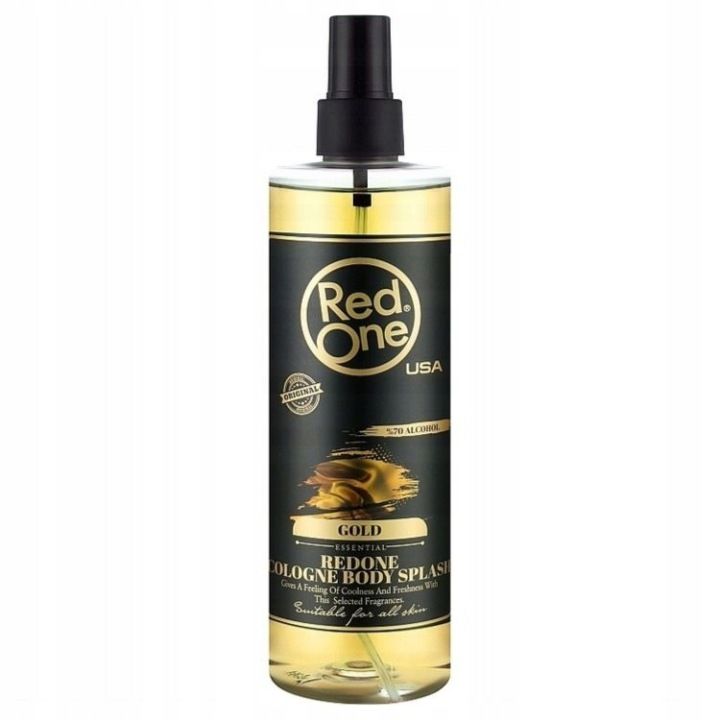 REDONE GOLD BARBER COLOGNE FOR MEN WODA KOLOŃSKA W SPRAYU PO GOLENIU 400 ML