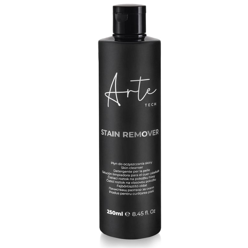ARTE TECH STAIN REMOVER 250 ml – płyn do oczyszczania skóry po koloryzacji
