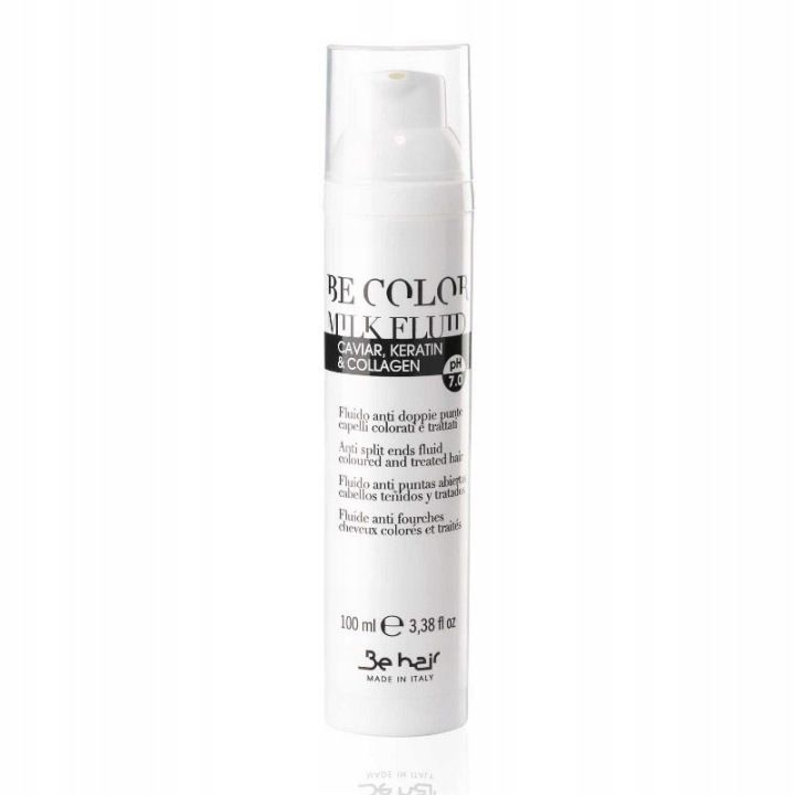 BE HAIR BE COLOR MILK Fluid na końcówki do włosów mleczko z KERATYNĄ 100ml