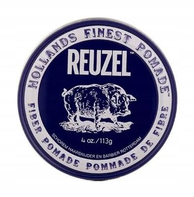 REUZEL Fiber Pomade - Pomada matowa do włosów mocna 113g