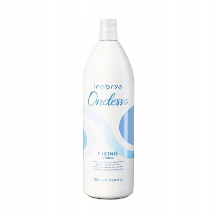 Inebrya Utrwalacz Ondesse neutralizer FIXING SOLUTION WITH KERATIN 1000 ml