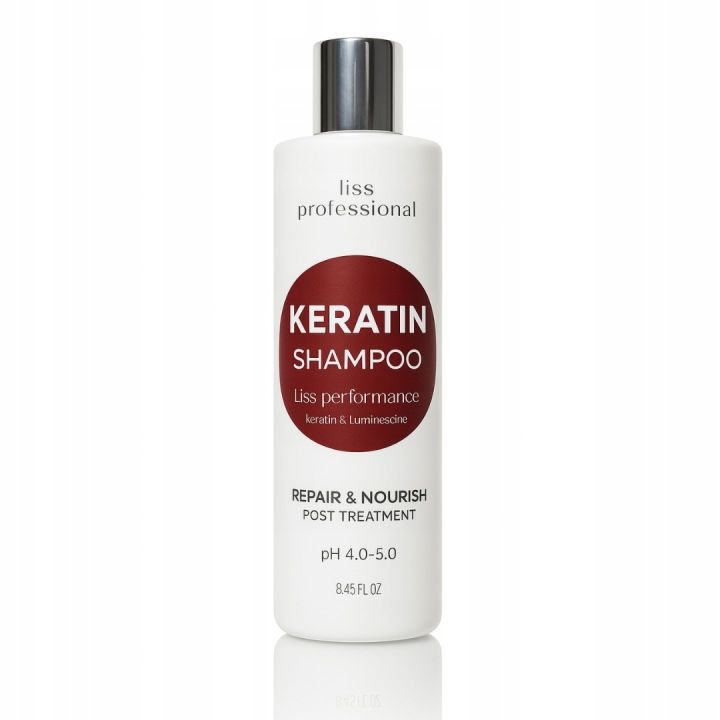 Onix Liss Keratin Szampon Wygładzająco Wzmacniający z Keratyną 250ml
