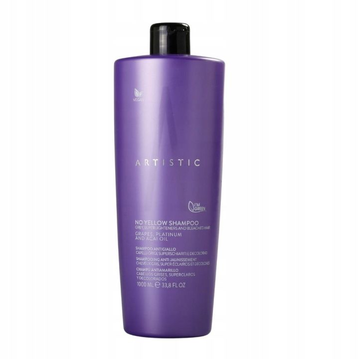 Artistic No Yellow szampon redukujący niepożądane żółte odcienie 1000ml
