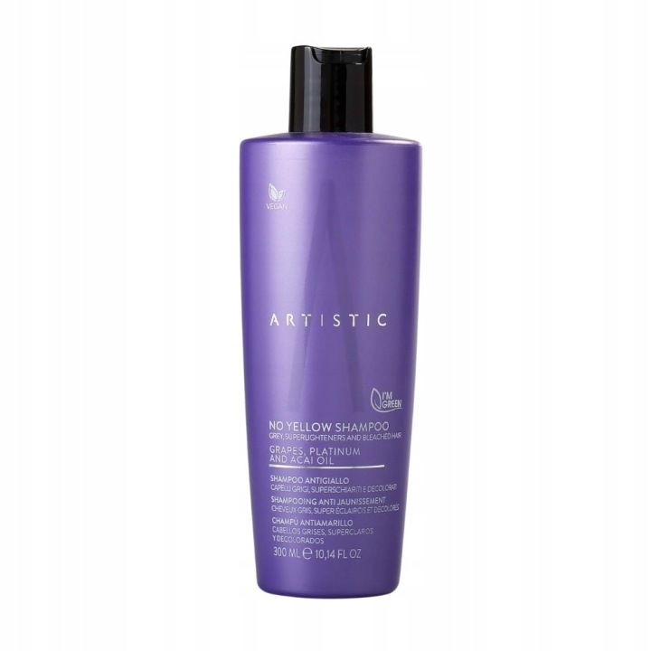Artistic No Yellow szampon redukujący niepożądane żółte odcienie 300ml