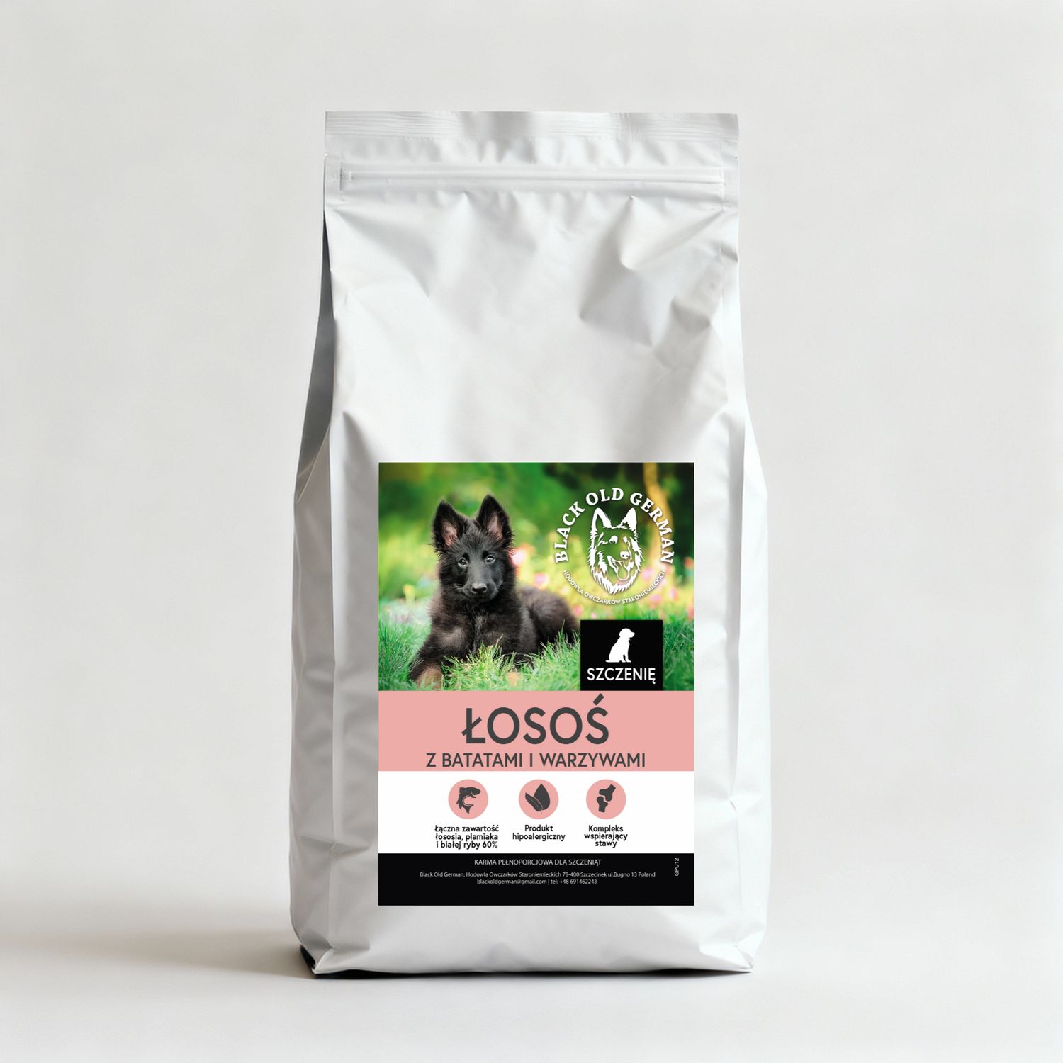 ŁOSOŚ Z BATATAMI I WARZYWAMI