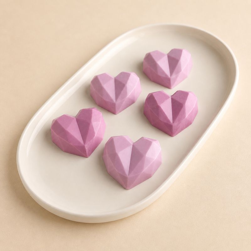Serce geometryczne | SOAP BUBU