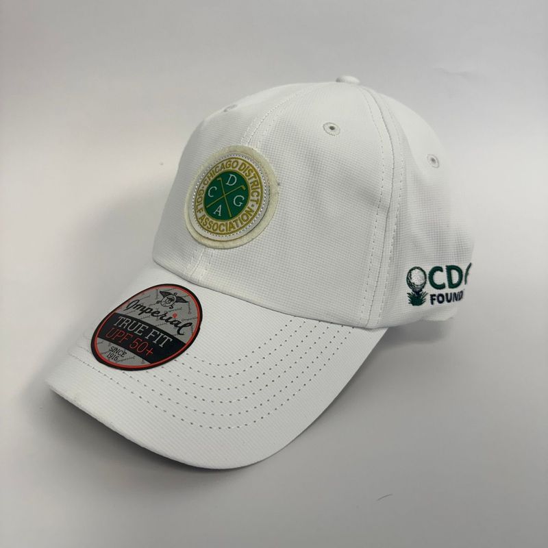 X210P White Hat with CDGA and CDGA Foundation Logo