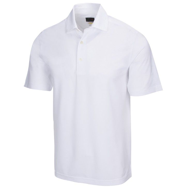 Greg Norman Men's Freedom Micro Pique Stretch Polo