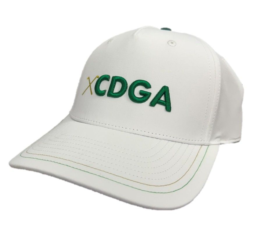 1914 Collection CDGA Wordmark Hat, Color: White