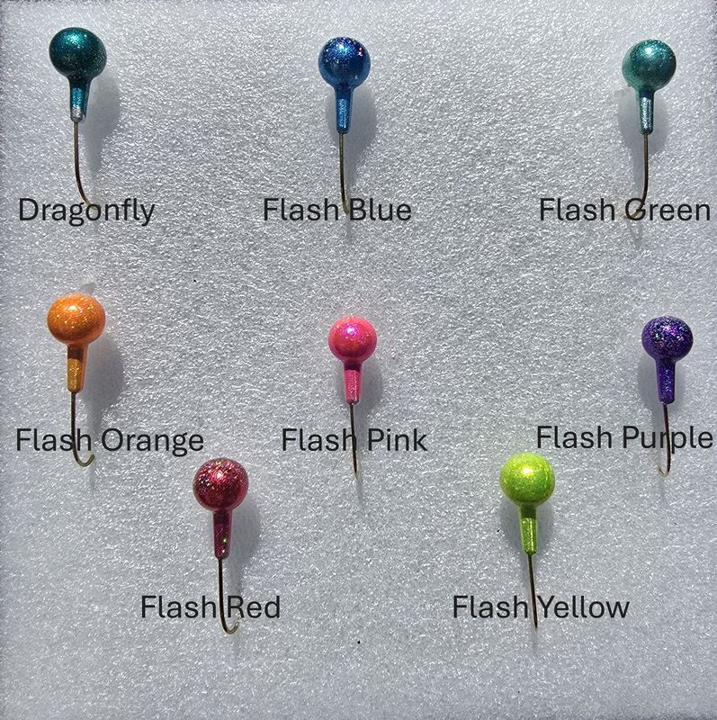 Round Head Jig - Flash colors