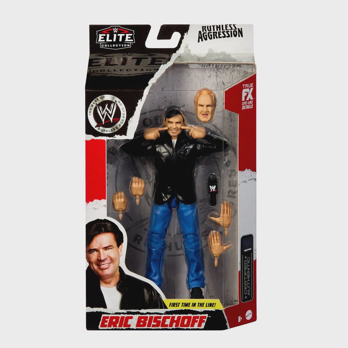 WWE Eric Bischoff Action Figure Ruthless Aggression